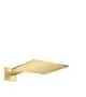 AXOR-HG-AXOR-ShowerSolutions-Kopfbrause-300-300-2jet-mit-Brausearm-Brushed-Gold-Optic-35318250 gallery number 1